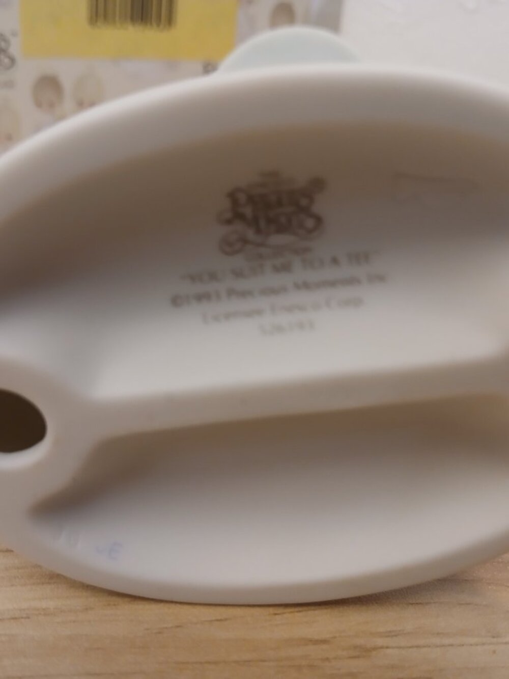 Precious Moments Lord Let Me You Suit Me To A Tee Golf Porcelain Figurine 526193 - Picture 6 of 7